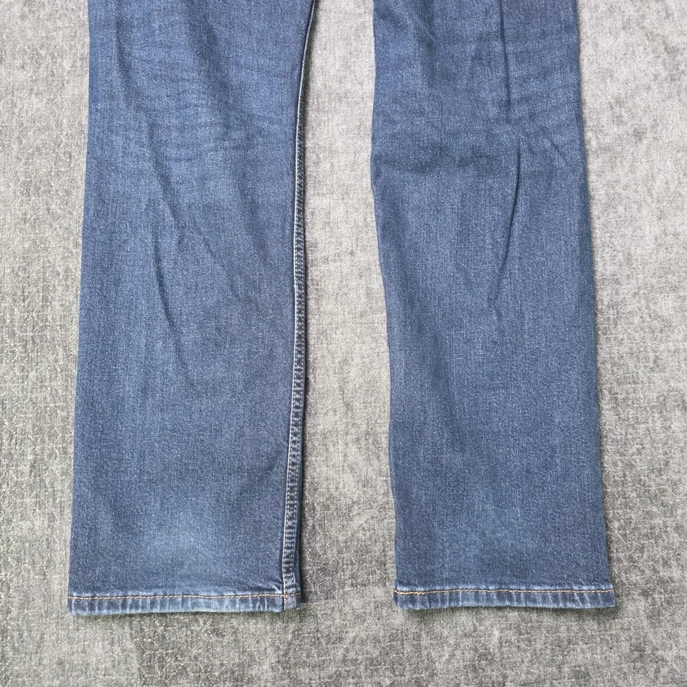 Levis 514 Jeans Mens 34x34 Dark Wash Stretch Denim Straight Fit Mid Rise